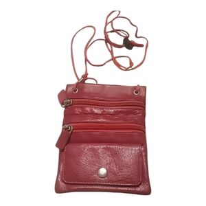 Rossini Mini Bag - Crossbody - Red Leather